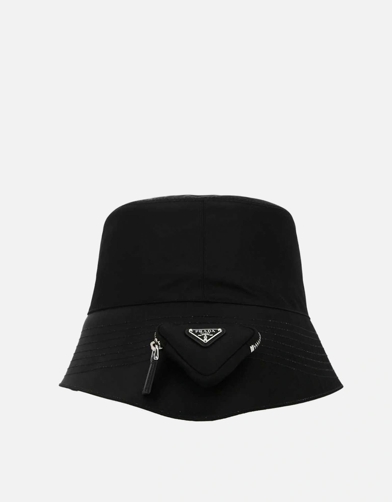 Prada メンズリナイロンブラックハット () IFCHIC.COM