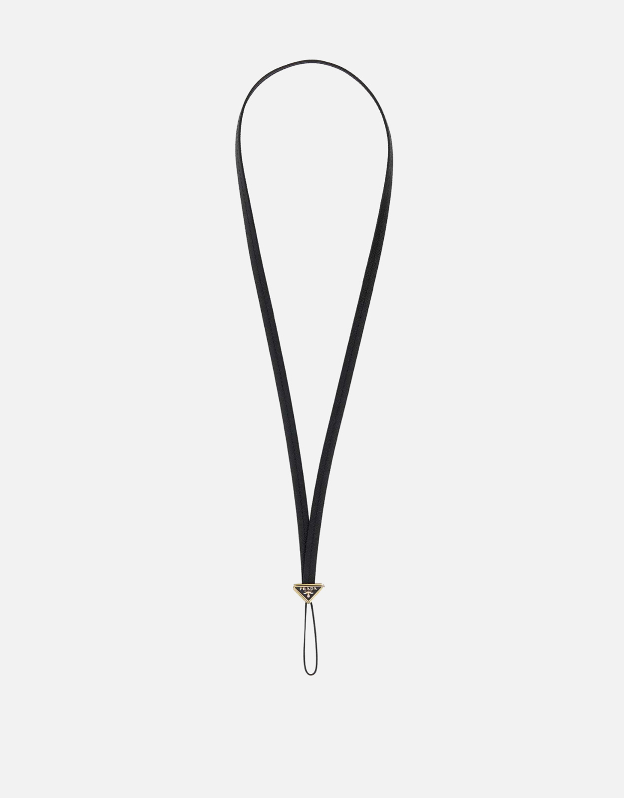 Prada ブラックレザーヘッドホンホルダー (すべての新品) IFCHIC.COM