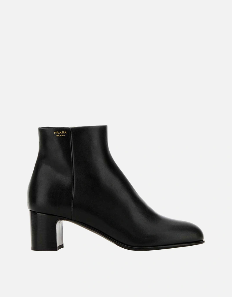 Prada レザー カーフスキン アンクルブーティー () IFCHIC.COM