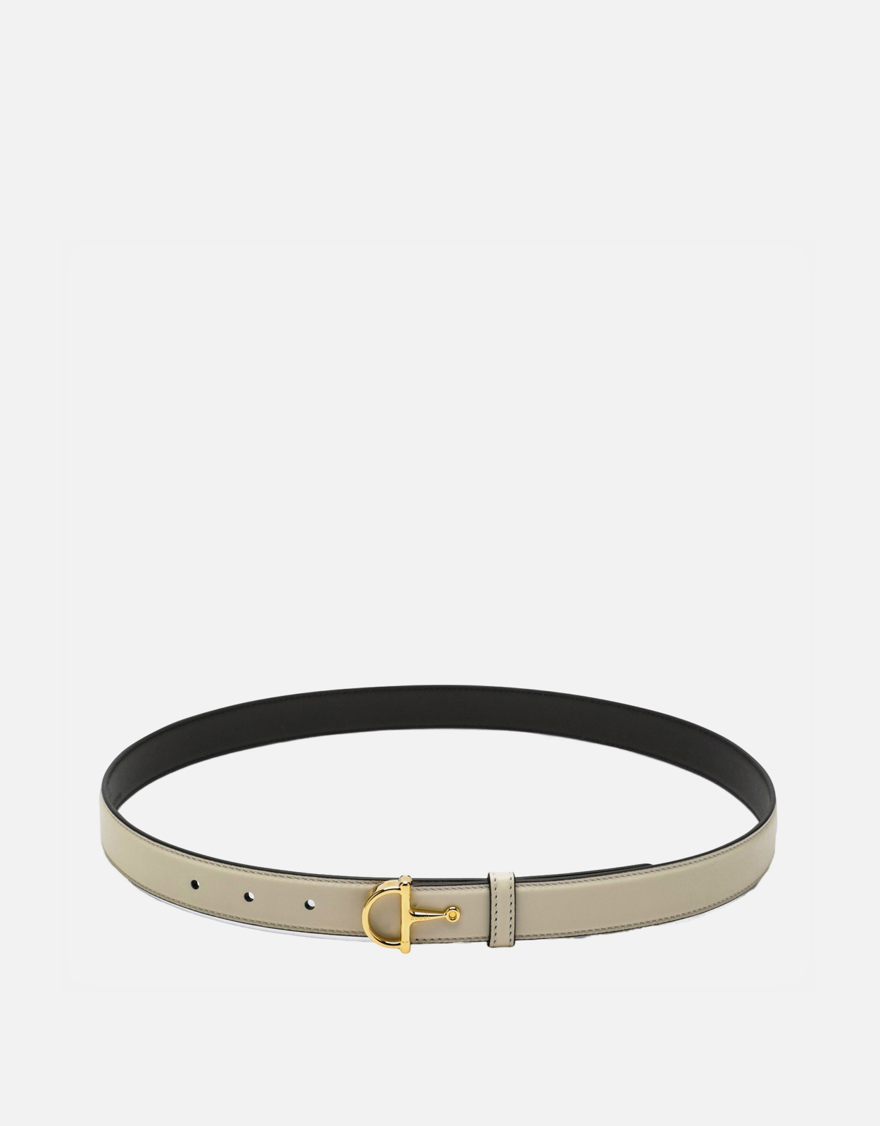 GUCCI ハーフホースビット バックル ベルト Gucci ハーフホースビットバックル付き細革ベルト (ベルト) IFCHIC.COM
