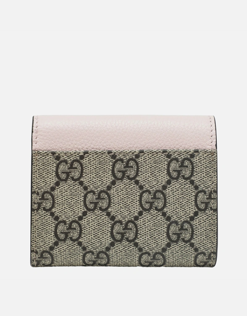 Gucci バイカラーGGスプリームミニウォレット (財布とカードホルダー