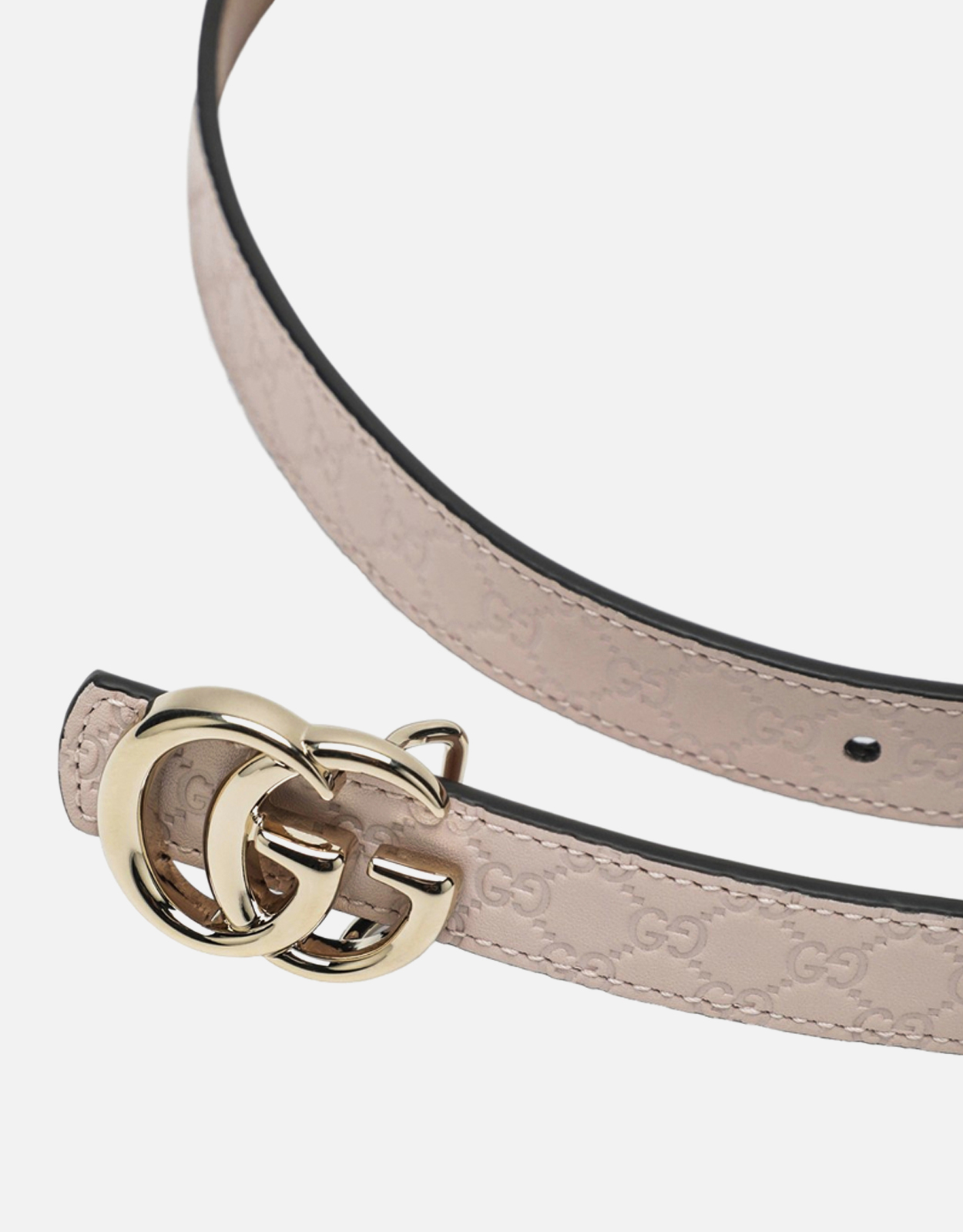 Gucci リバーシブルGGマーモント薄型レザーベルト (ベルト) IFCHIC.COM