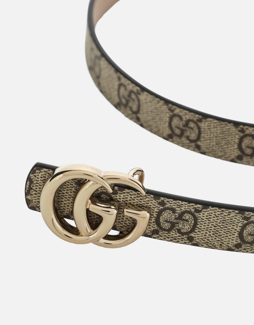 slim fit dress slacks Illusion Thick Rose Gold Belt with black wavy details main image 0