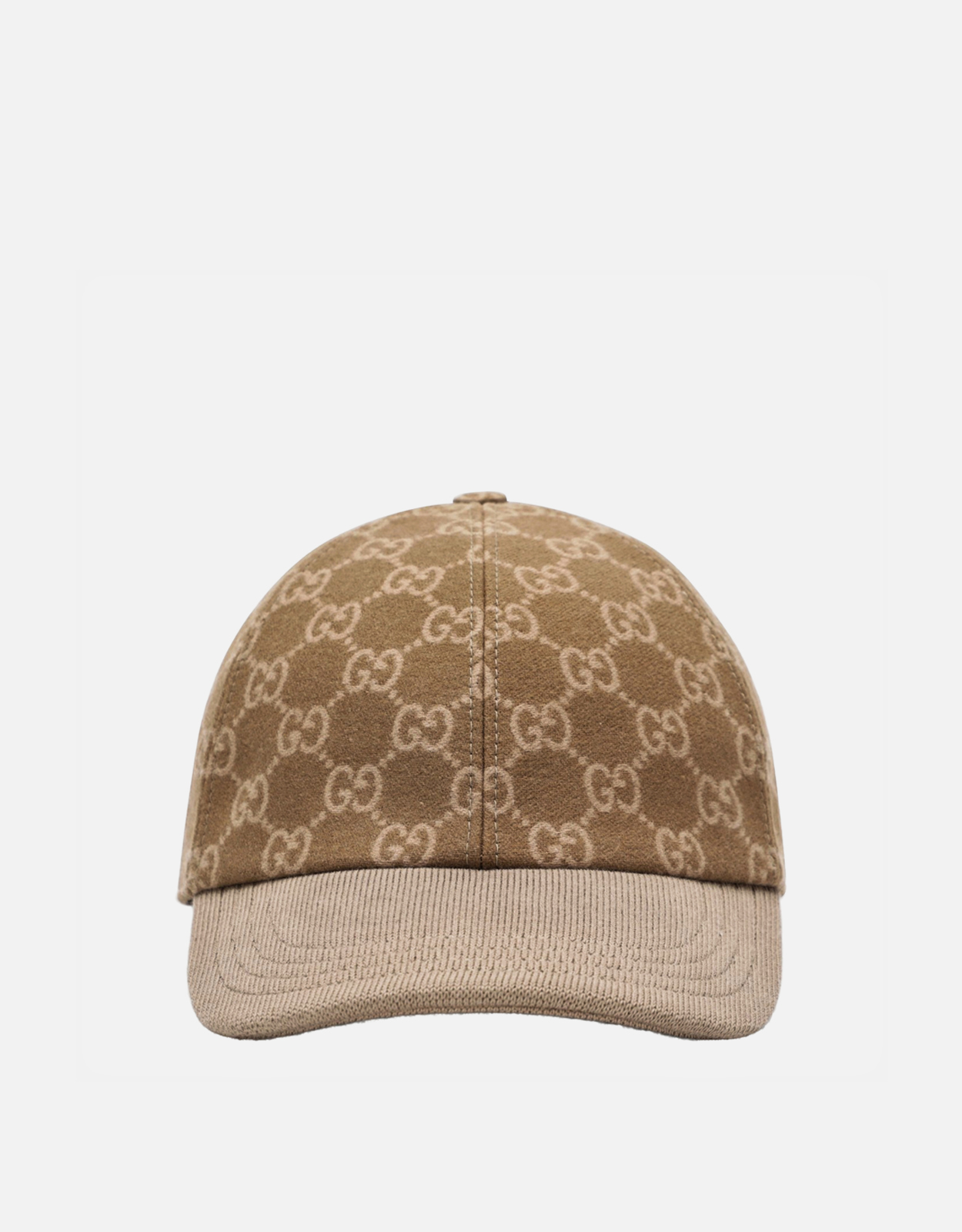 Gucci メンズ GGニットファブリックベースボールキャップ (アクセサリ