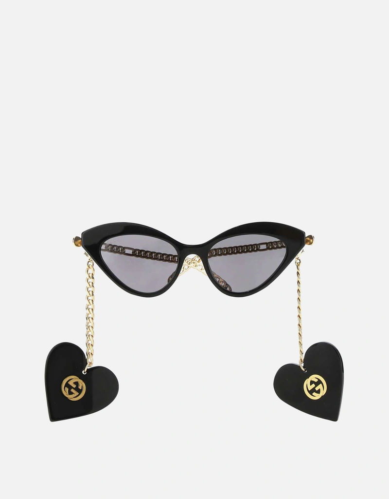 GUCCI メタル＆アセテート サングラス　新品 Gucci ツートーンアセテート＆メタルサングラス () IFCHIC.COM