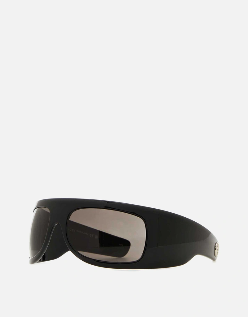 Gucci ブラックアセテートサングラス () IFCHIC.COM