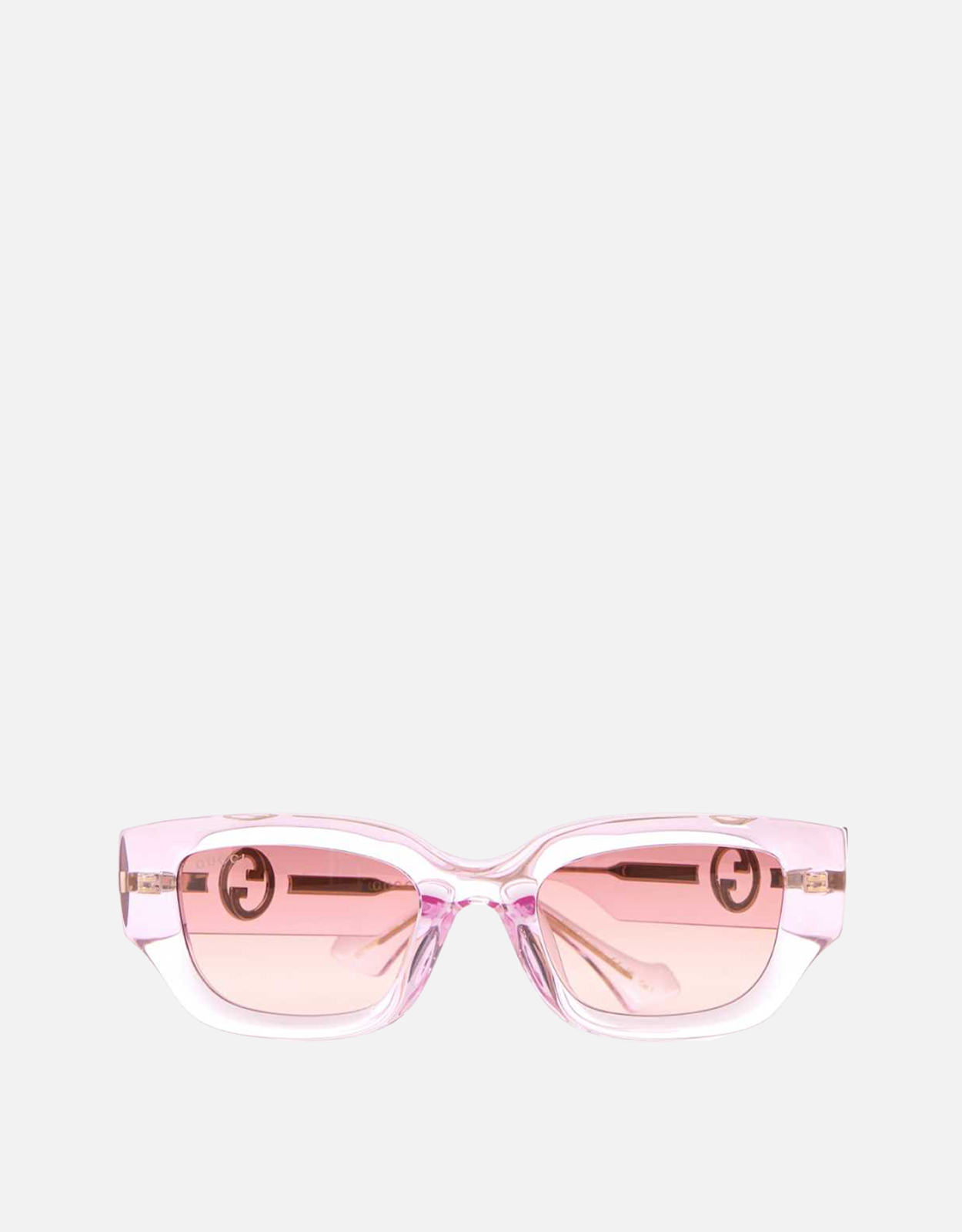 Gucci ピンクアセテートサングラス () IFCHIC.COM