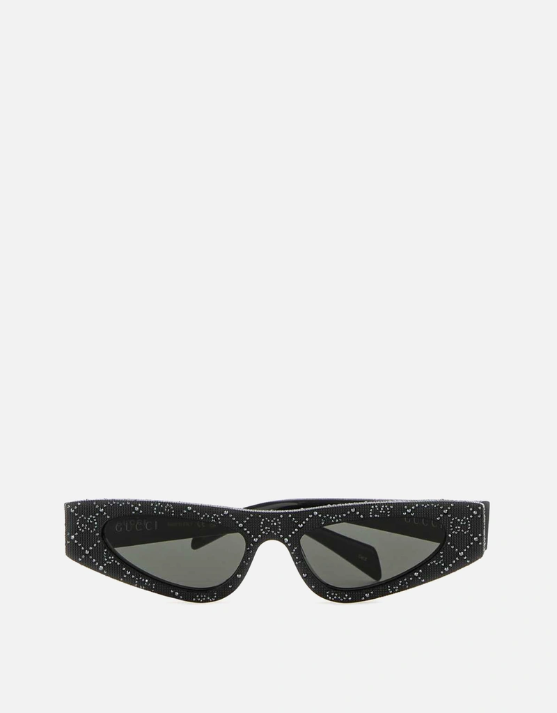 Gucci 装飾付きアセテートサングラス () IFCHIC.COM