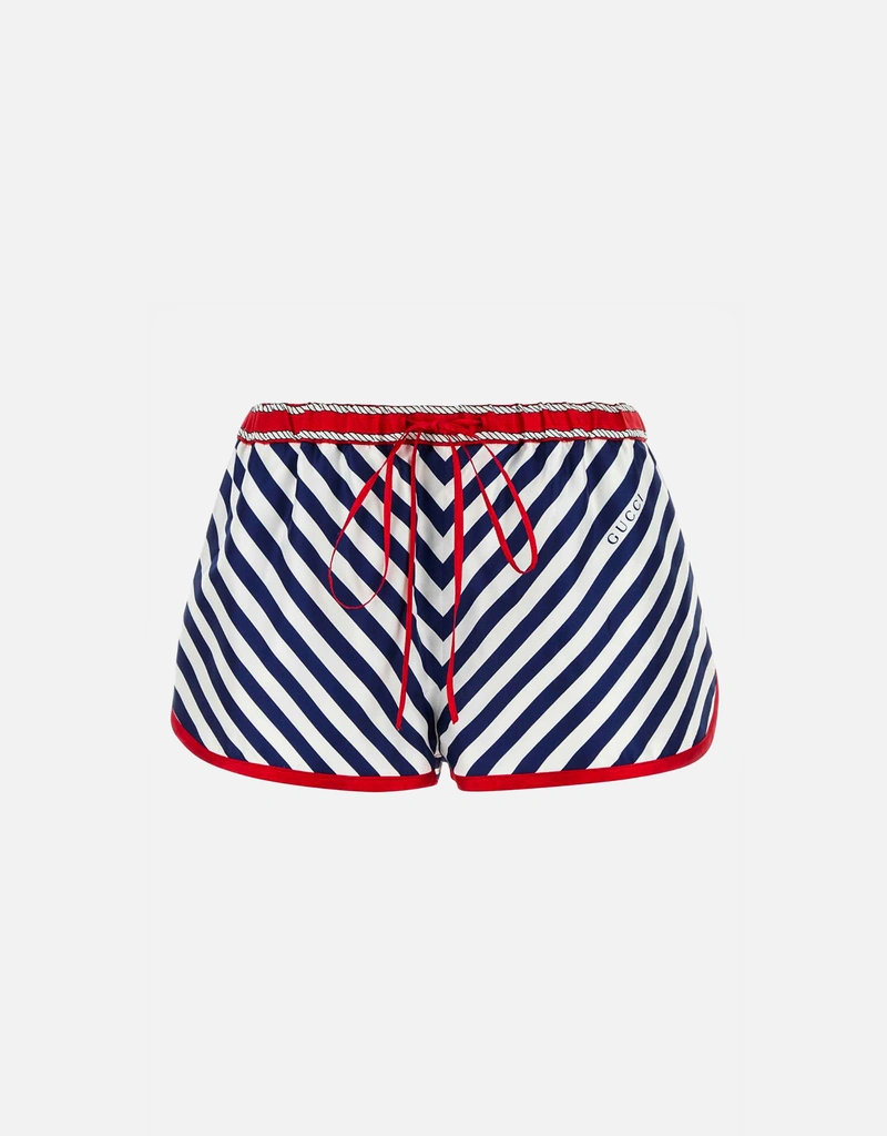 Gucci プリントシルクショーツ (すべての新品) IFCHIC.COM