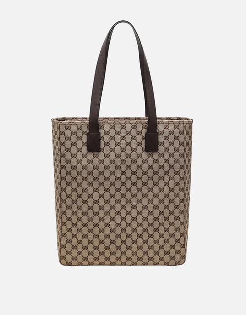 Gucci メンズGGキャンバスラージトートバッグ (バッグ) IFCHIC.COM