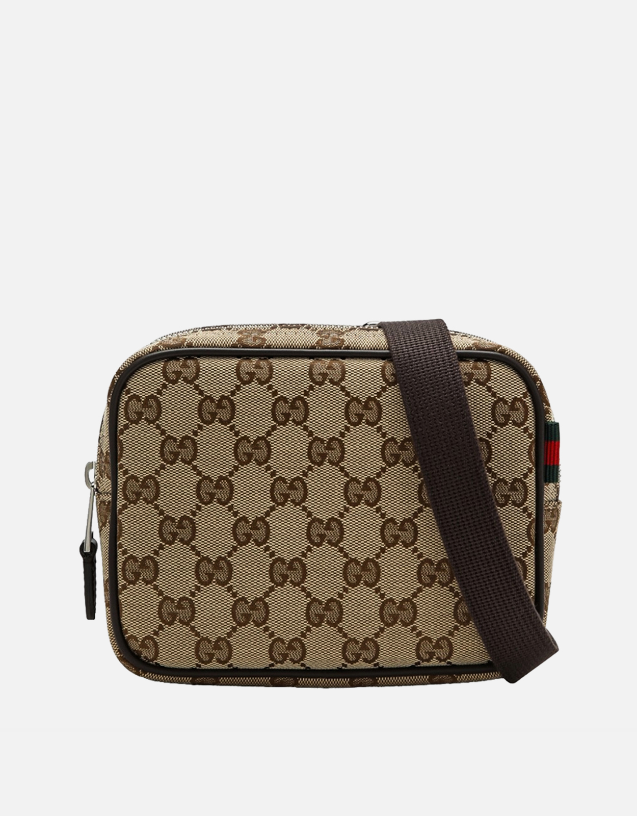 Gucci メンズネオオリジナルGGファブリックミニクロスボディバッグ