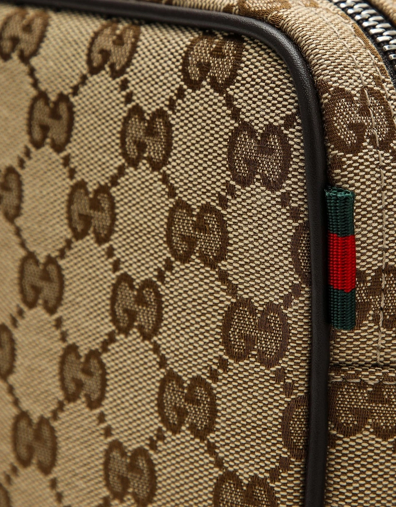 Gucci メンズネオオリジナルGGファブリックミニクロスボディバッグ