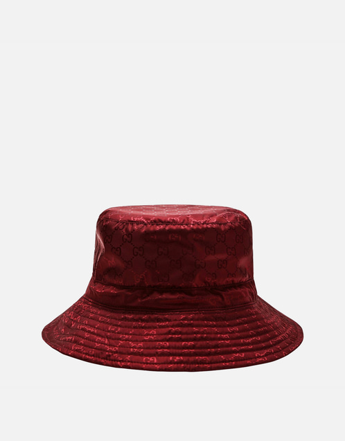 Gucci リバーシブルバーガンディナイロンハット (ぼうし) IFCHIC.COM