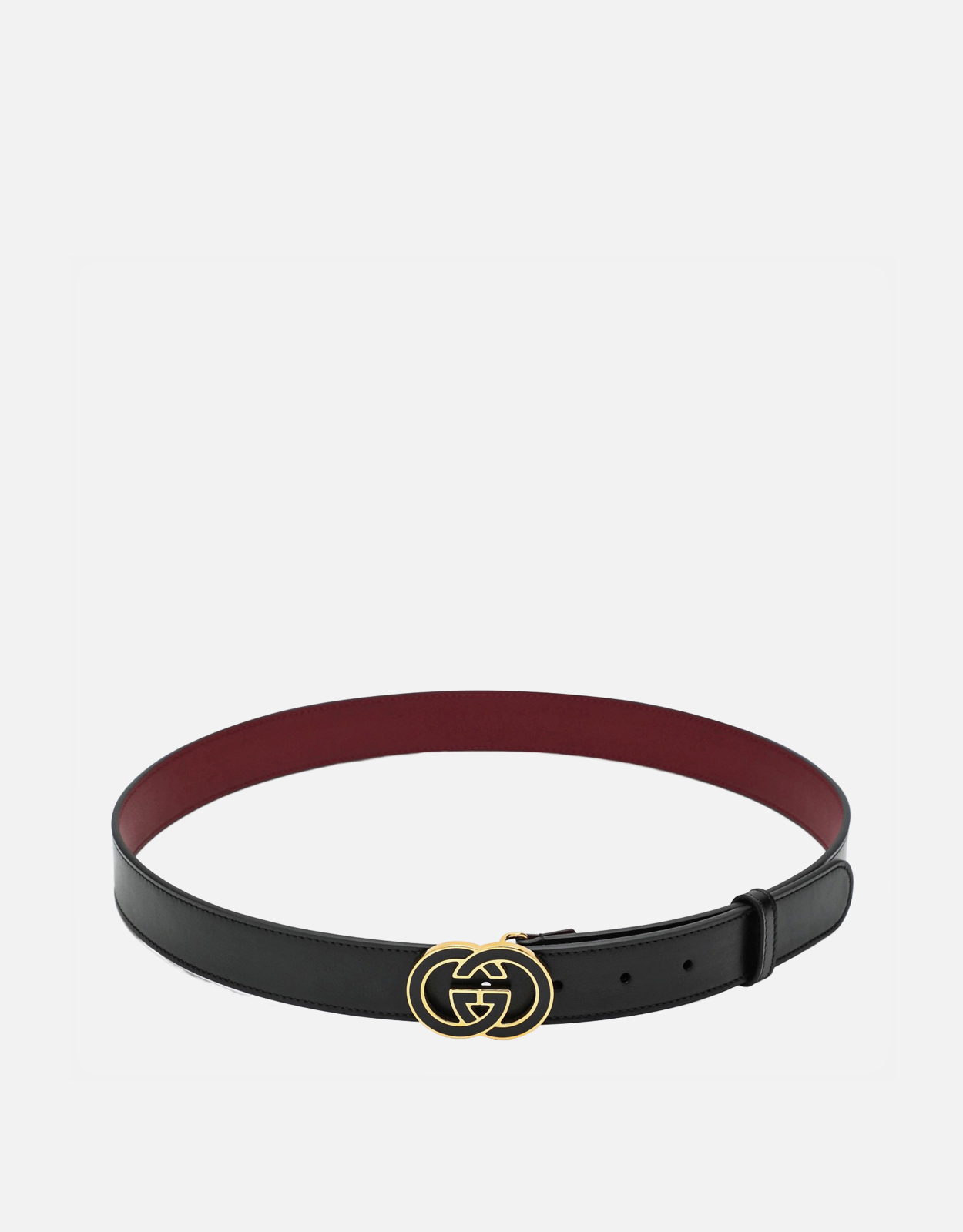 Gucci インターロッキングGバックル付きベルト (ベルト) IFCHIC.COM