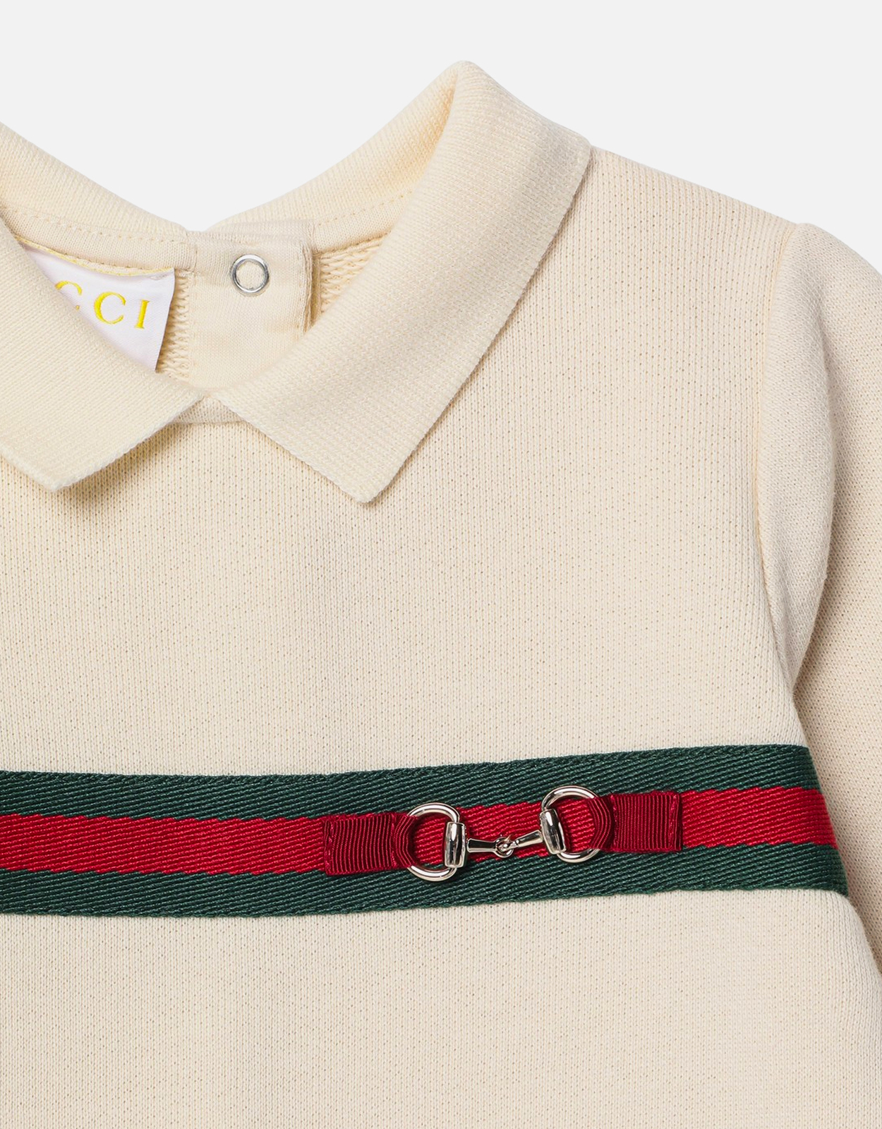 GUCCI KIDS 2点 Gucci Kids キッズコットンツーピースセットビットディテール付き