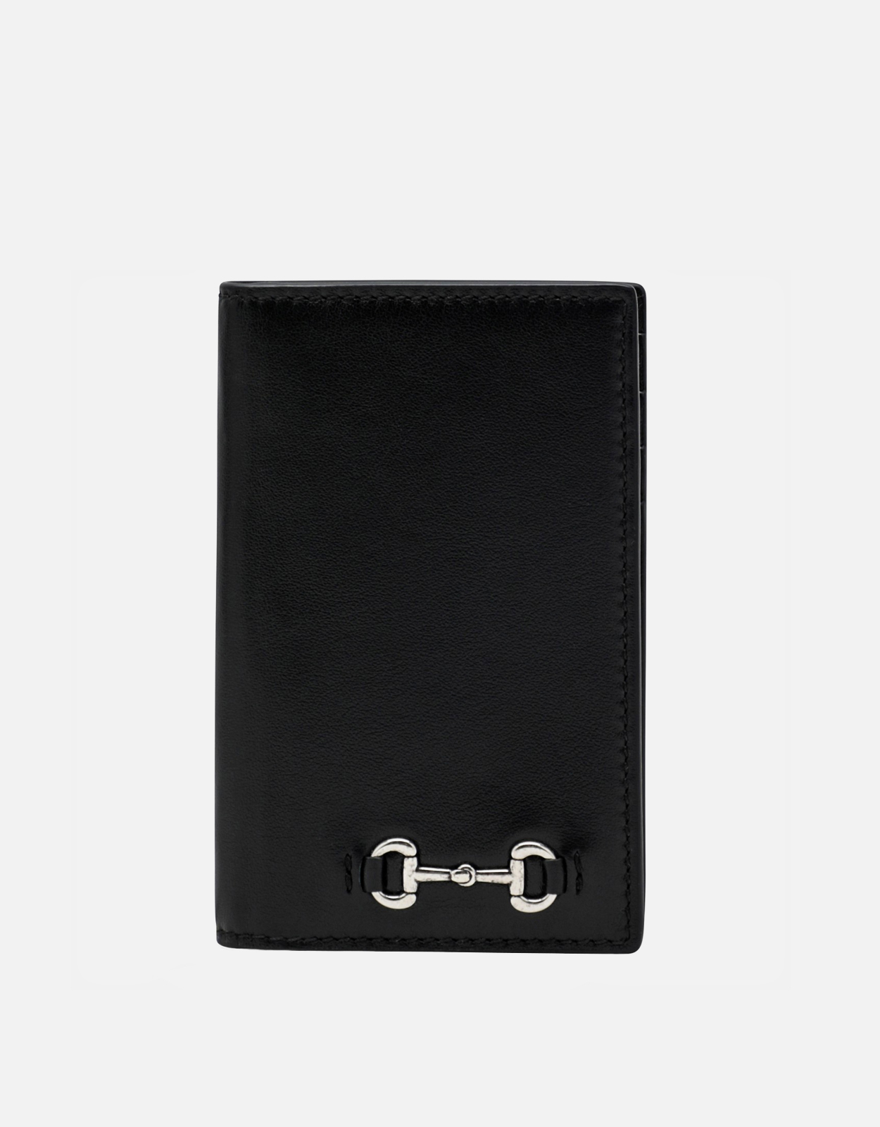 Gucci メンズホースビットレザー長財布ケース (アクセサリ,Wallets and
