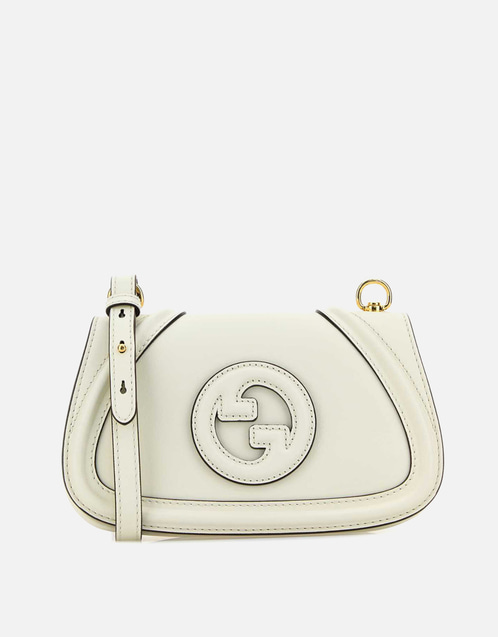 GUCCI ホワイト ボディバッグ Gucci ブロンドイースモールレザークロスボディバッグ () IFCHIC.COM