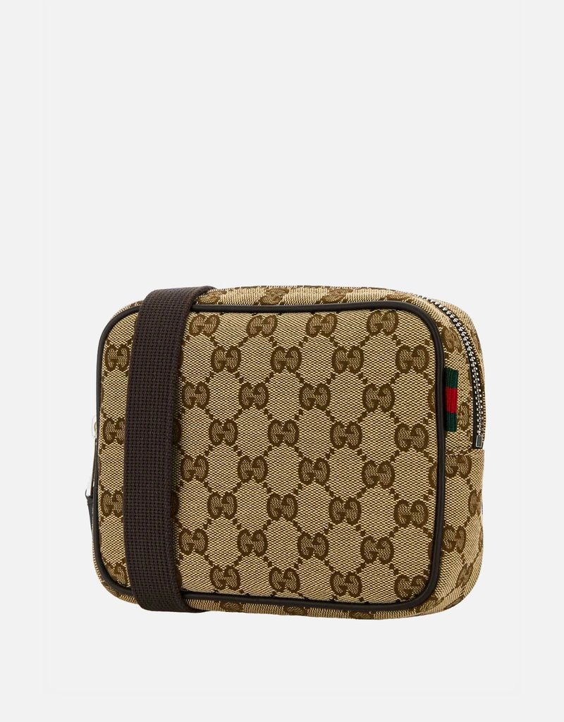 Gucci メンズGGファブリックミニクロスボディバッグ () IFCHIC.COM