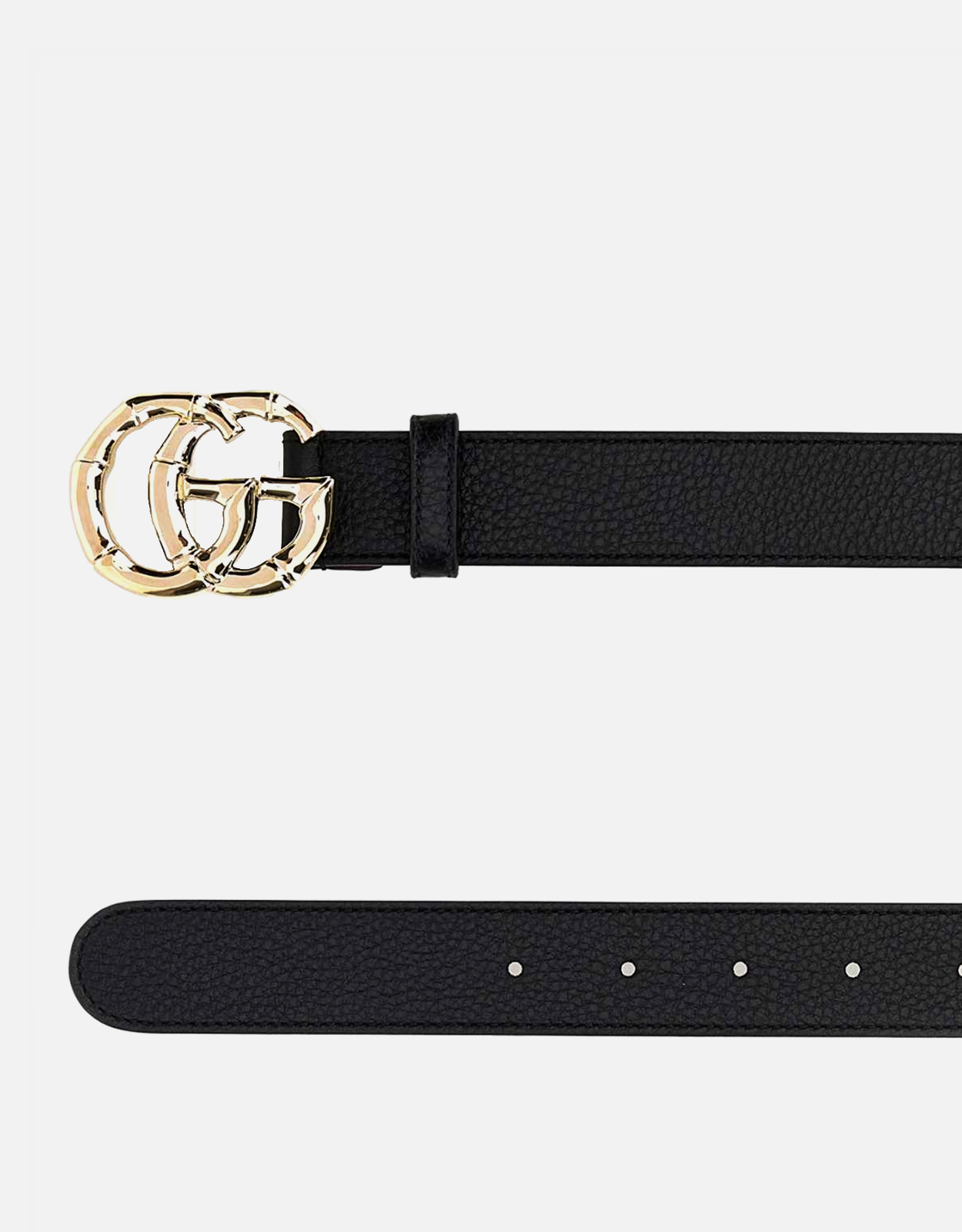Gucci ブラックカーフレザーベルト () IFCHIC.COM