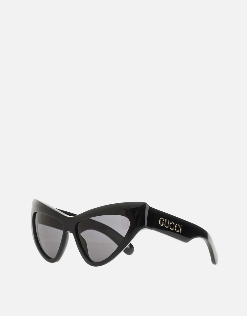 Gucci ブラックアセテートサングラス () IFCHIC.COM