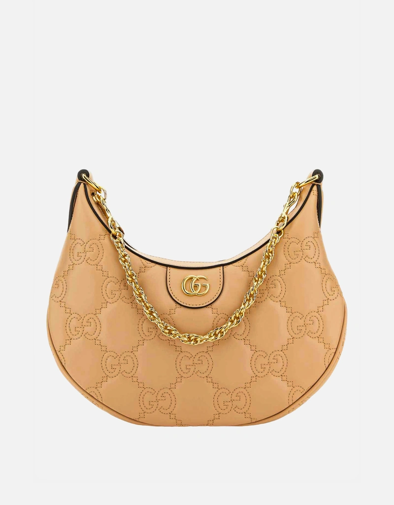 GUCCI レザー ハンドバッグ Gucci スモールレザーライオンGGハンドバッグ () IFCHIC.COM