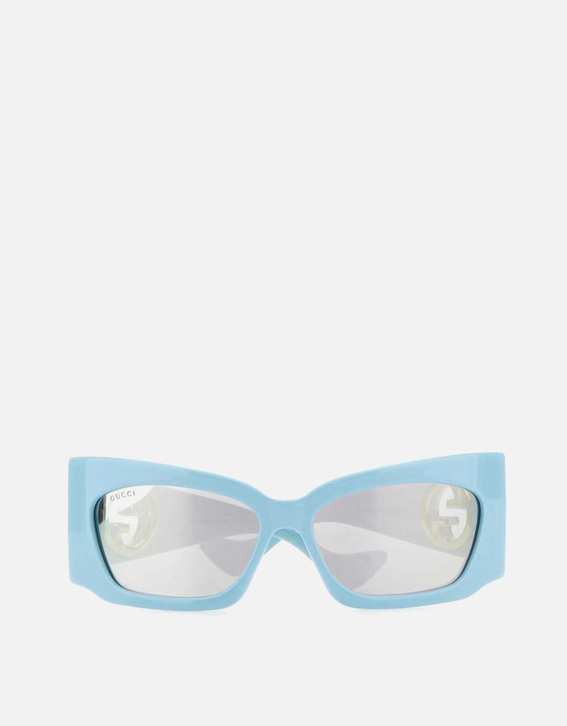 Gucci ライトブルーアセテートサングラス () IFCHIC.COM