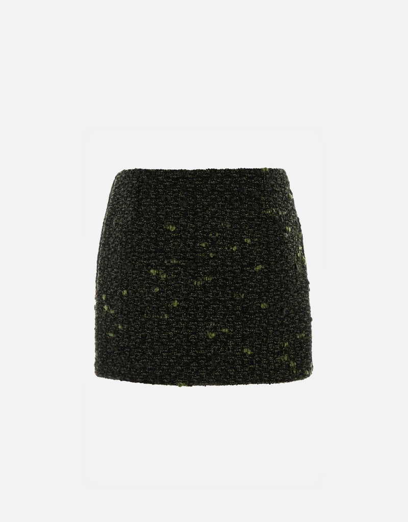 Gucci ウール絎縫ミニスカート (すべての新品) IFCHIC.COM
