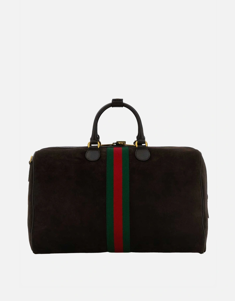 Gucci ユニセックスサボイミディアムスエードダッフルバッグ () IFCHIC.COM