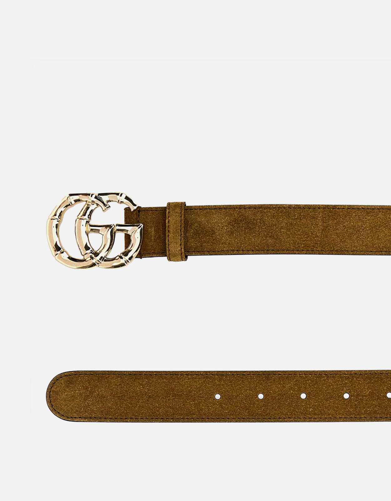Gucci ビスケットスエードカーフスキンベルト () IFCHIC.COM
