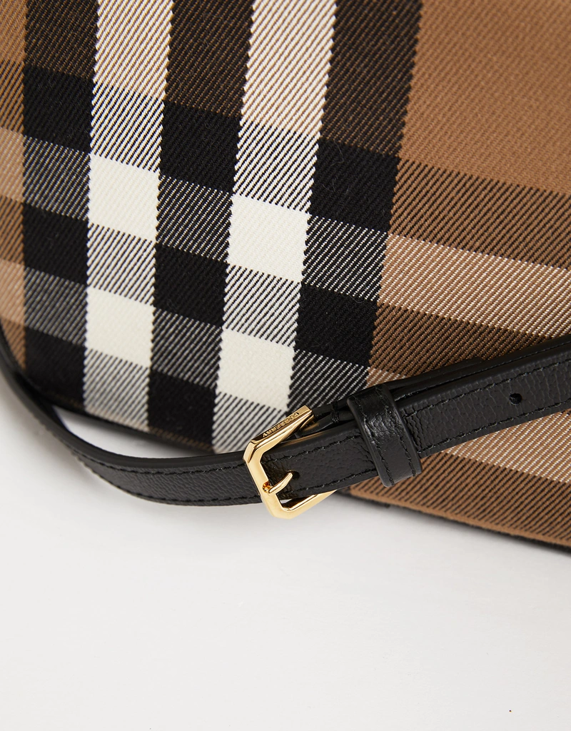 Burberry チェックキャンバスクロスボディカメラバッグ () IFCHIC.COM
