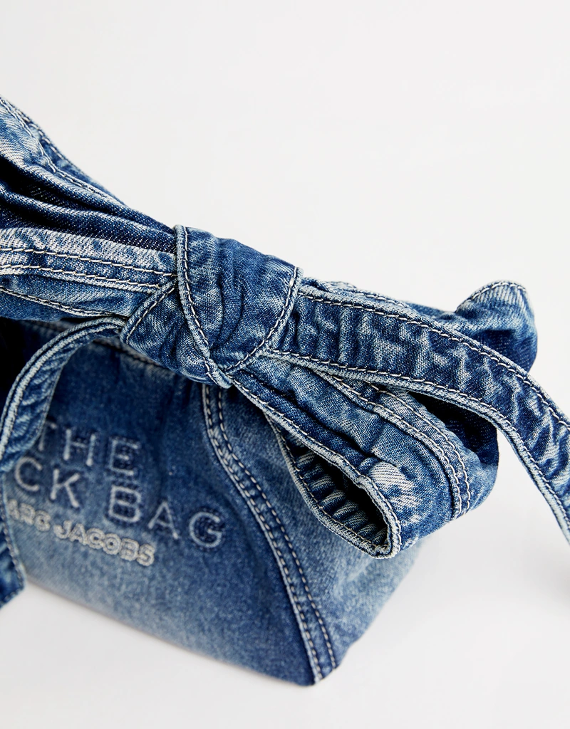 Marc Jacobs The Sack Mini Denim Bow Handbag (All New In,Bags