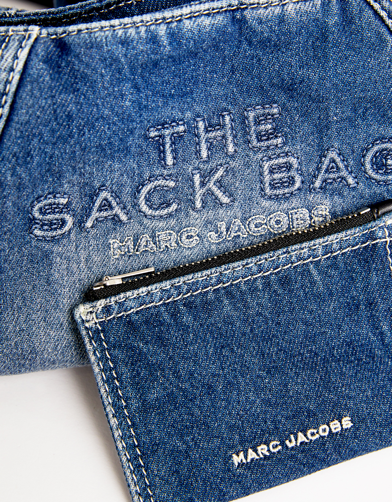 Marc Jacobs The Sack Mini Denim Bow Handbag (すべての新品,バッグ