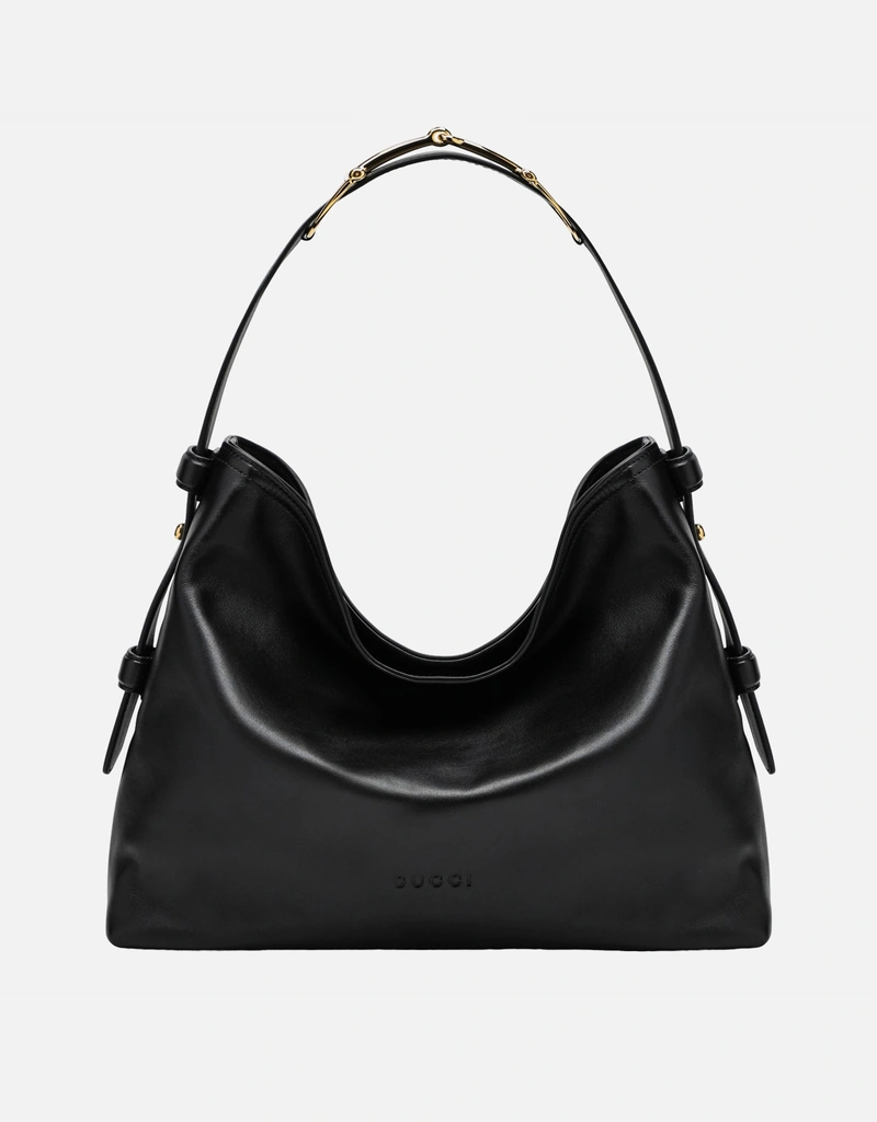 Gucci ビアトリクスメディアムソフトスムースレザートートバッグ