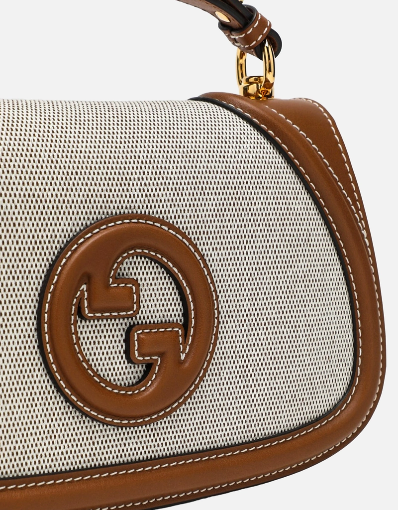 Gucci ブロンディミディアムキャンバスクロスボディバッグ (すべての