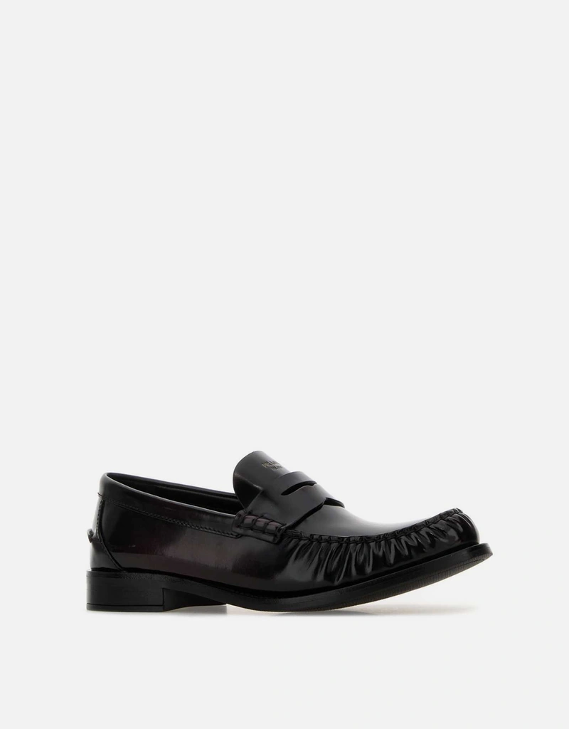 Prada ブラッシュドレザー ローファー () IFCHIC.COM