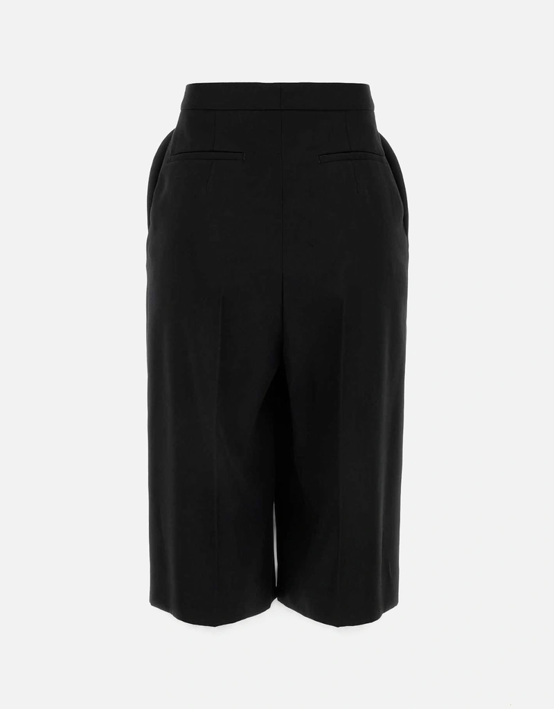 Givenchy ブラックウールバミューダショーツ () IFCHIC.COM