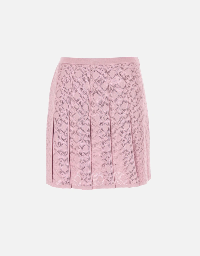 Givenchy ピンクビスコースブレンドスカート () IFCHIC.COM