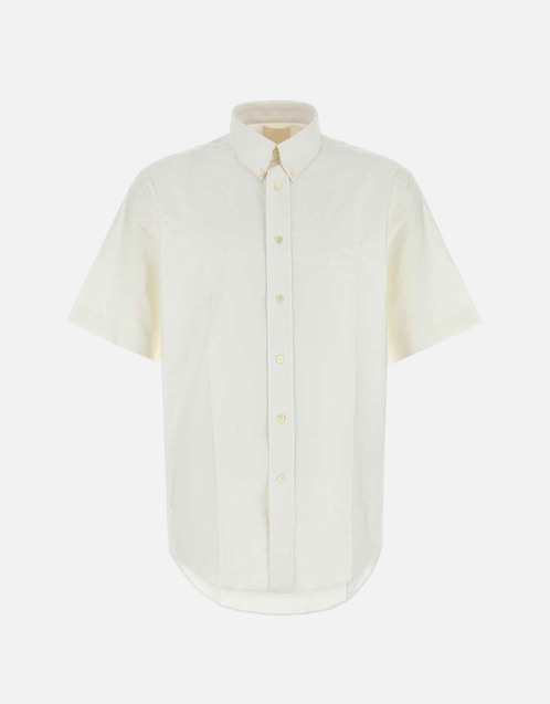 men dress shirt short sleeve white thick Tough Apparel Men's White Shirt Short Sleeve Regular S main image 1