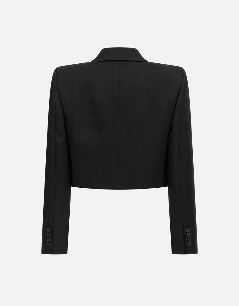 Givenchy ウール クロップド タキシード ジャケット (すべての新品