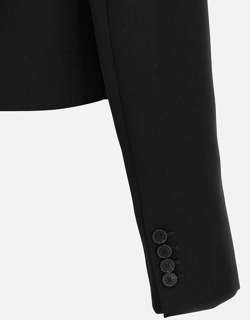 Givenchy Cropped Tuxedo Jacket In Wool (All New In) IFCHIC.COM