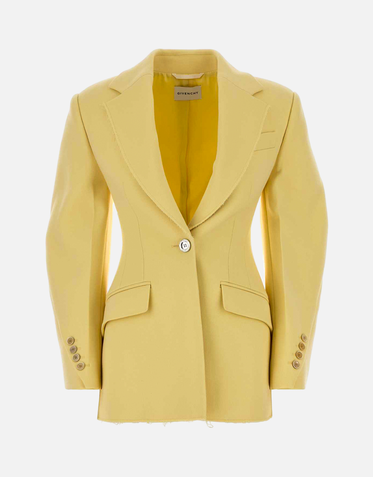 Givenchy ウール混紡シングルブレストコクーンジャケット (すべての