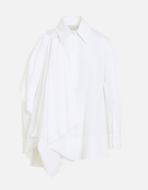 Givenchy コットンポプリンボウディテールシャツ (すべての新品
