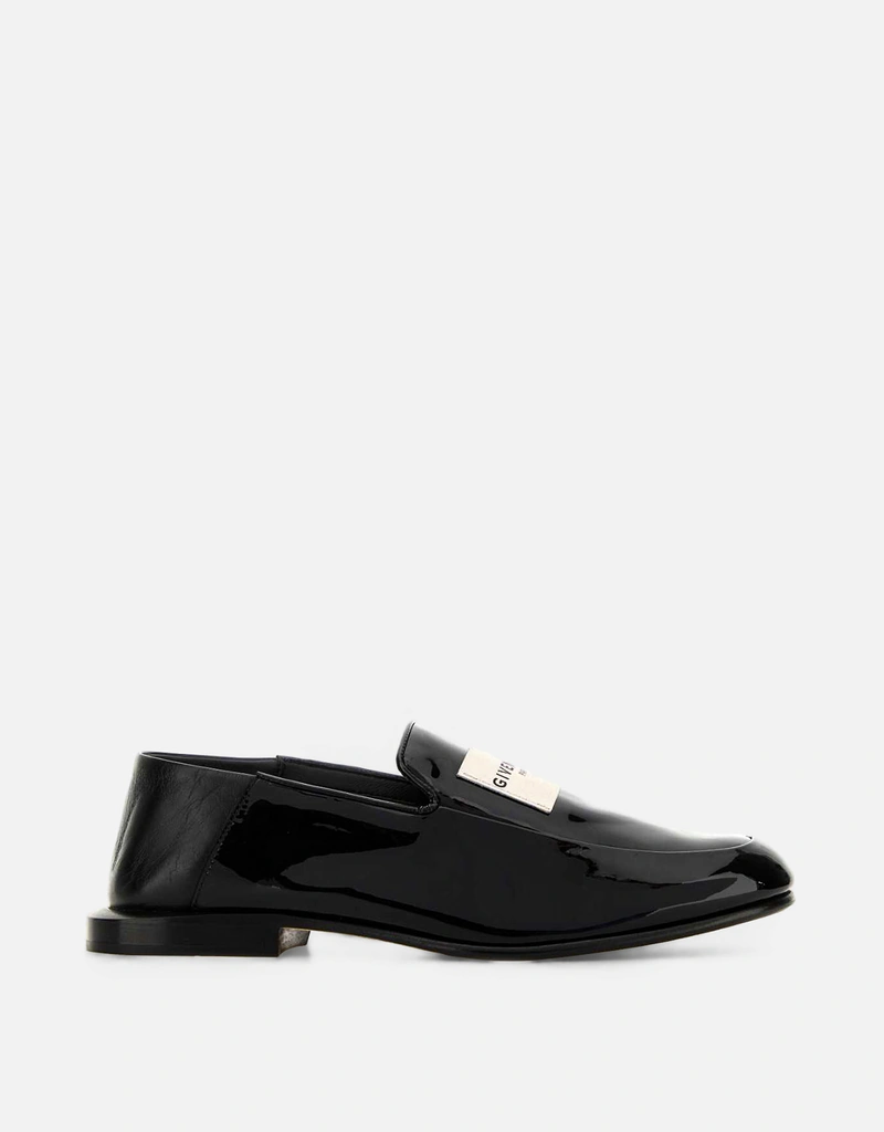 Givenchy パテントカーフレザーラベルローファー () IFCHIC.COM