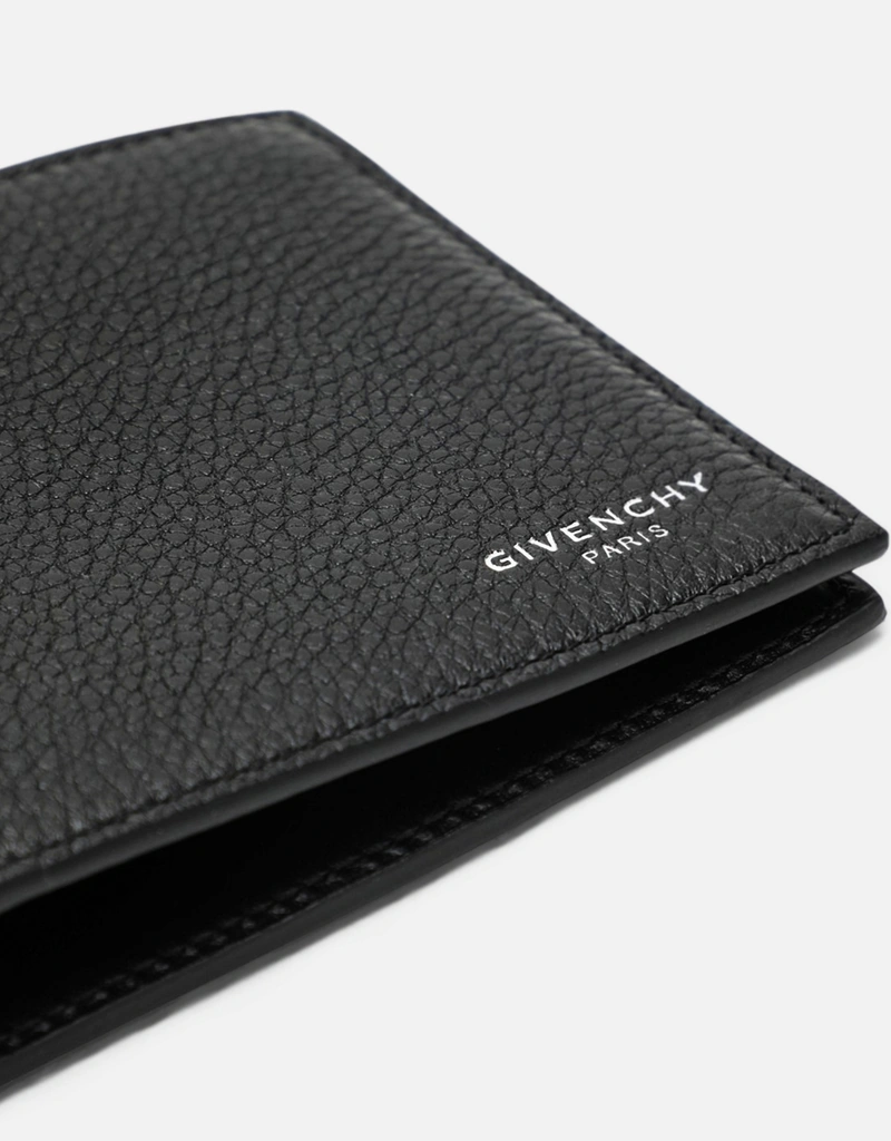 Givenchy Men's Black Leather Bi-Fold Wallet (Accessories,Wallets