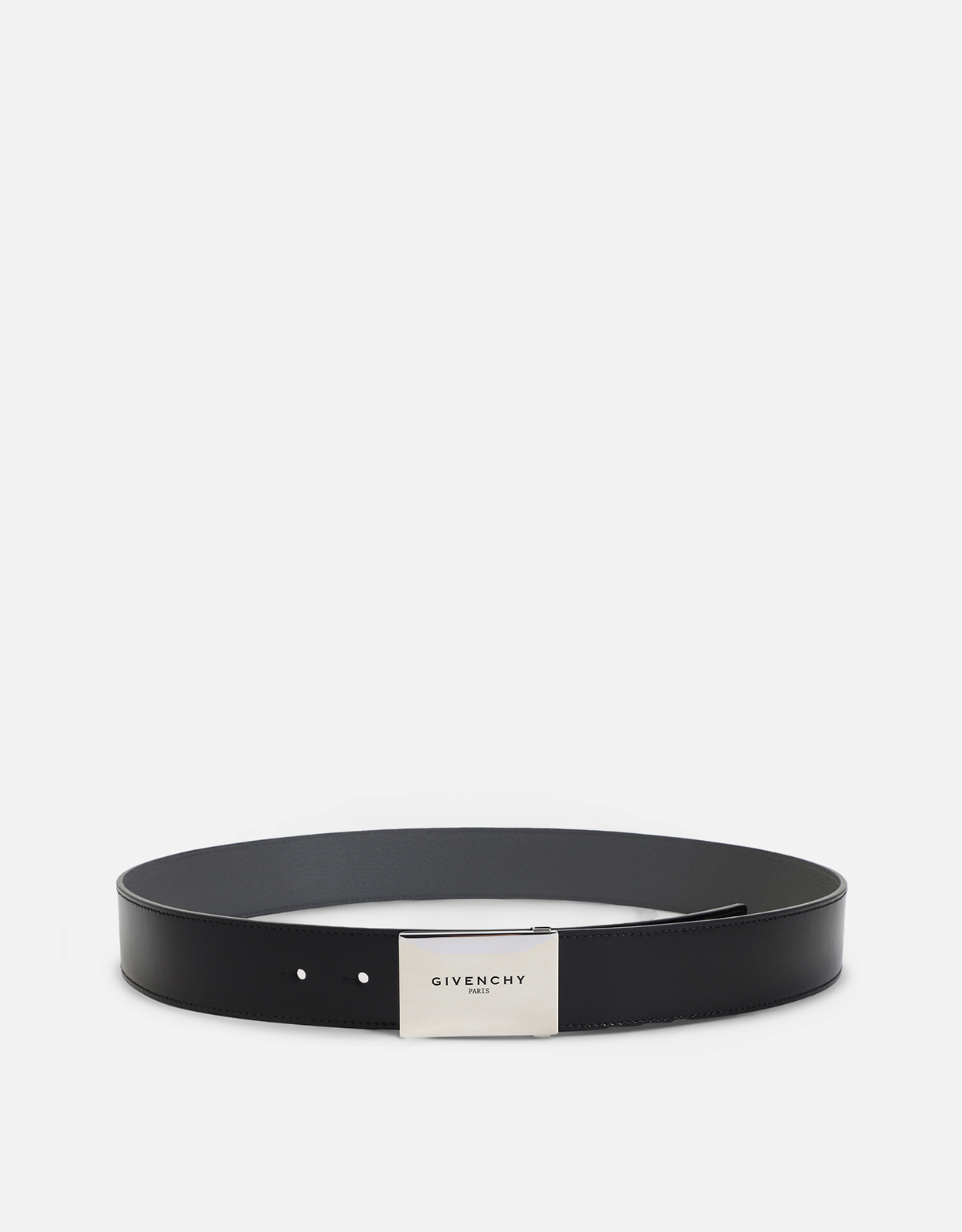 Givenchy メンズ メタルプレート カーフレザーベルト (すべての新品