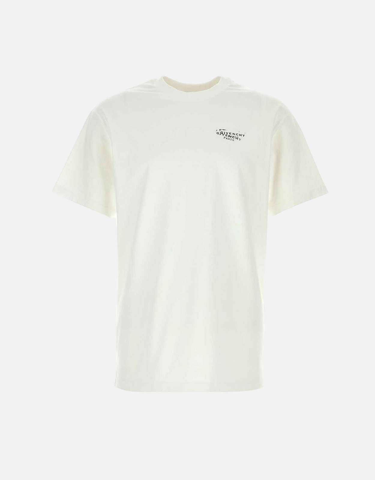 Givenchy メンズ コットン スタンププリントTシャツ (すべての新品