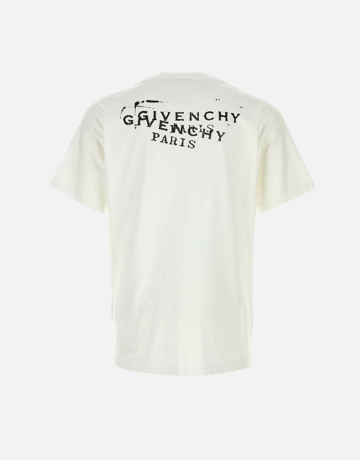 Givenchy メンズ コットン スタンププリントTシャツ (すべての新品
