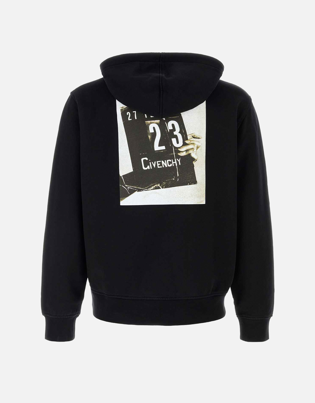 Givenchy メンズCouture Seam綿フリースClapperboardプリント