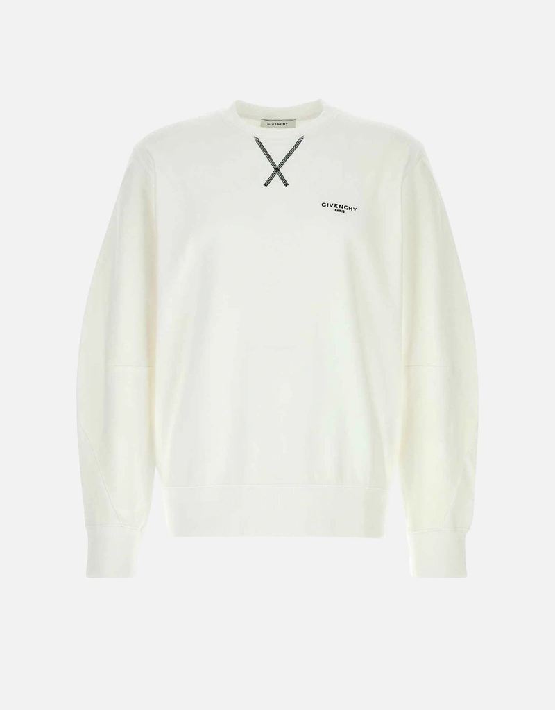 Givenchy メンズ クチュール縫製コットンスウェットシャツ (すべての