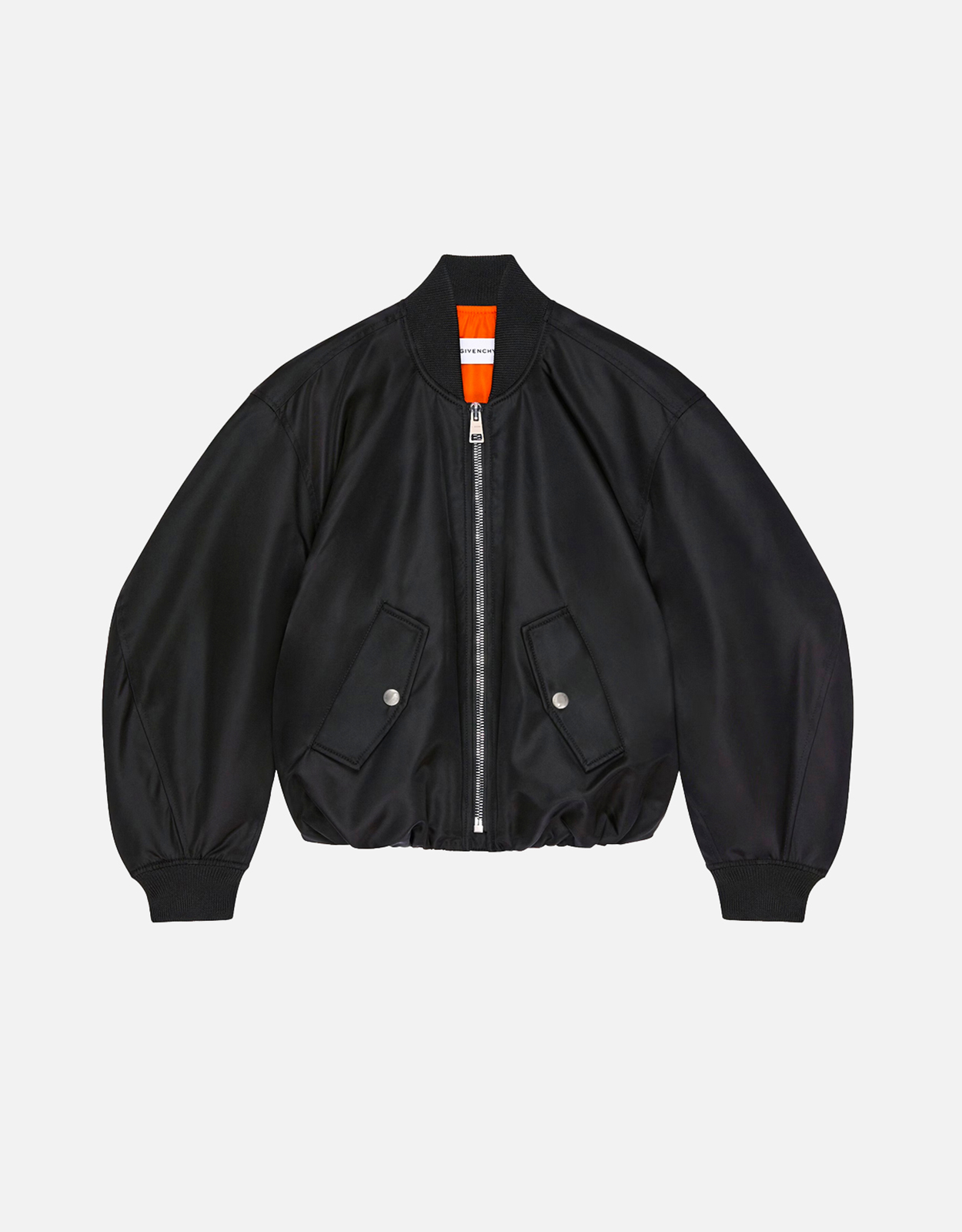 Givenchy クロップドコクーンポリアミドボンバージャケット (すべての